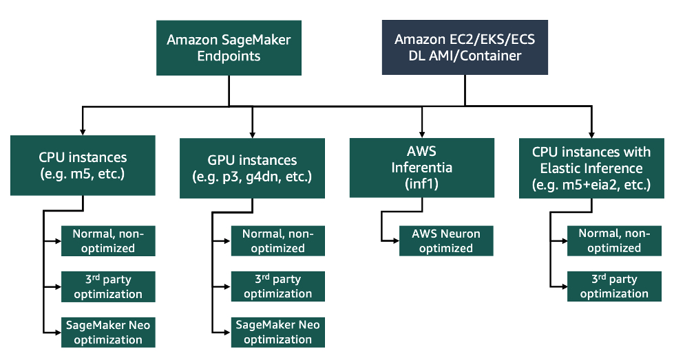 Inference options diagram