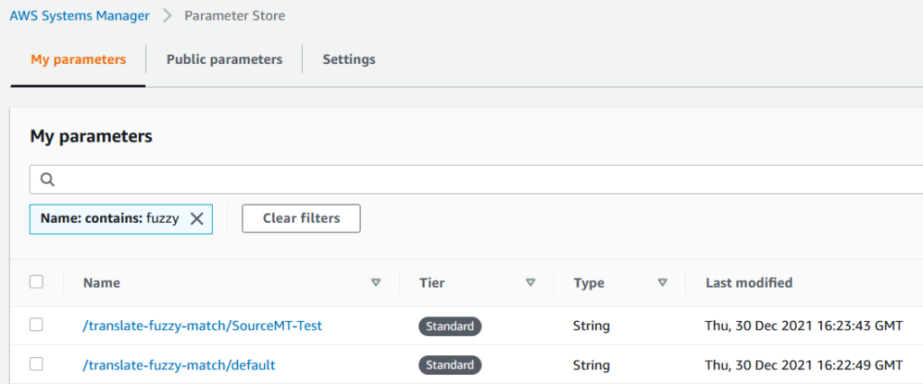 Auto-generated parameter in Systems Manager Parameter Store