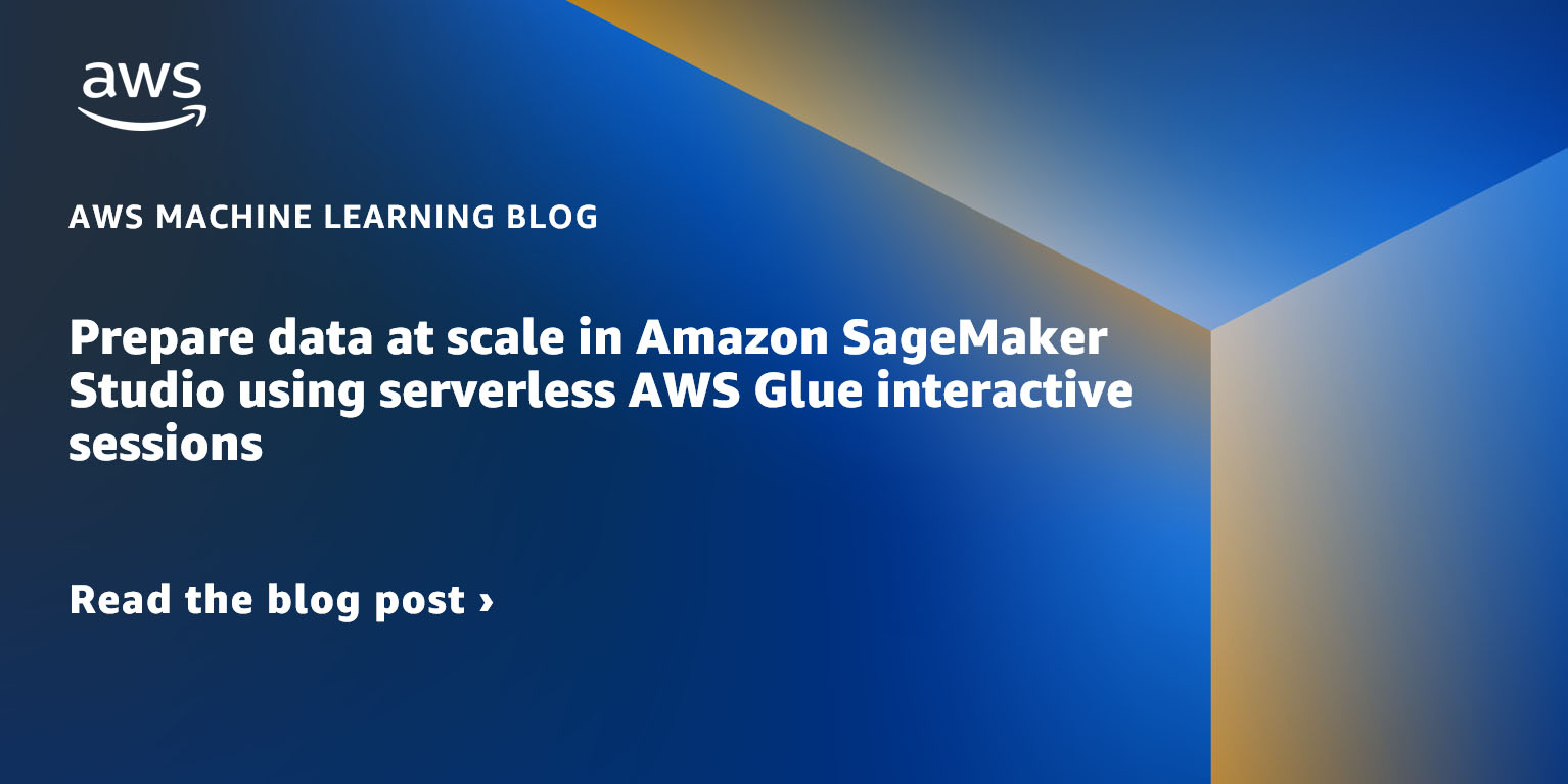 Aws glue machine store learning