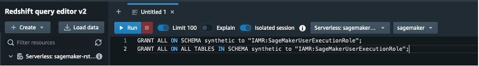 Conexión de Amazon Redshift y RStudio en Amazon SageMaker PlatoBlockchain Data Intelligence. Búsqueda vertical. Ai.