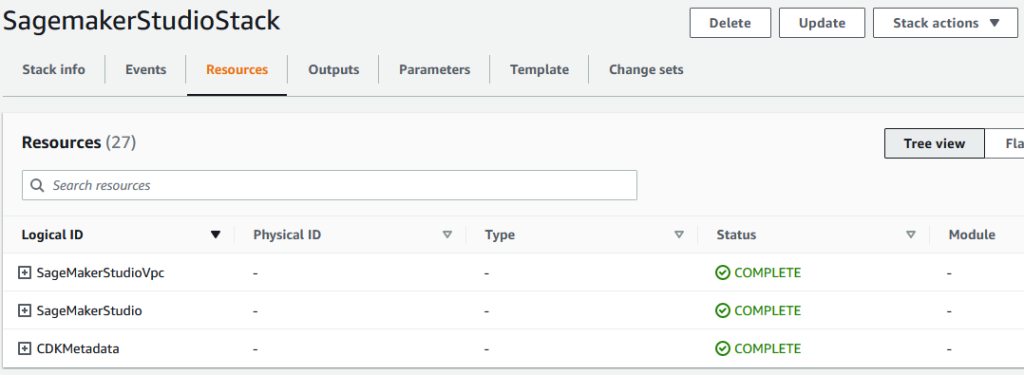 Stack creation in CloudFormation