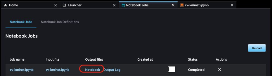 view-job-output