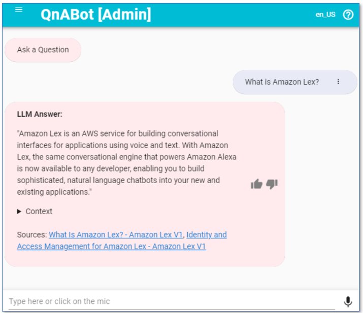 example qna chatbot screenshot