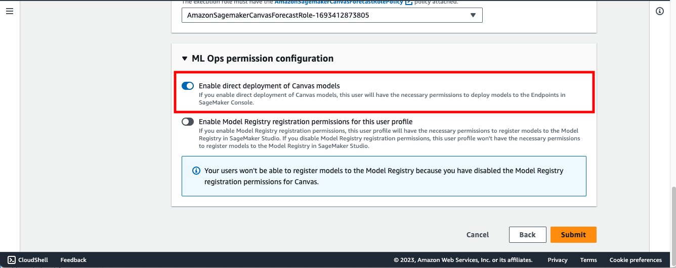  Deploy ML models built in Amazon SageMaker Canvas to Amazon SageMaker real-time endpoints