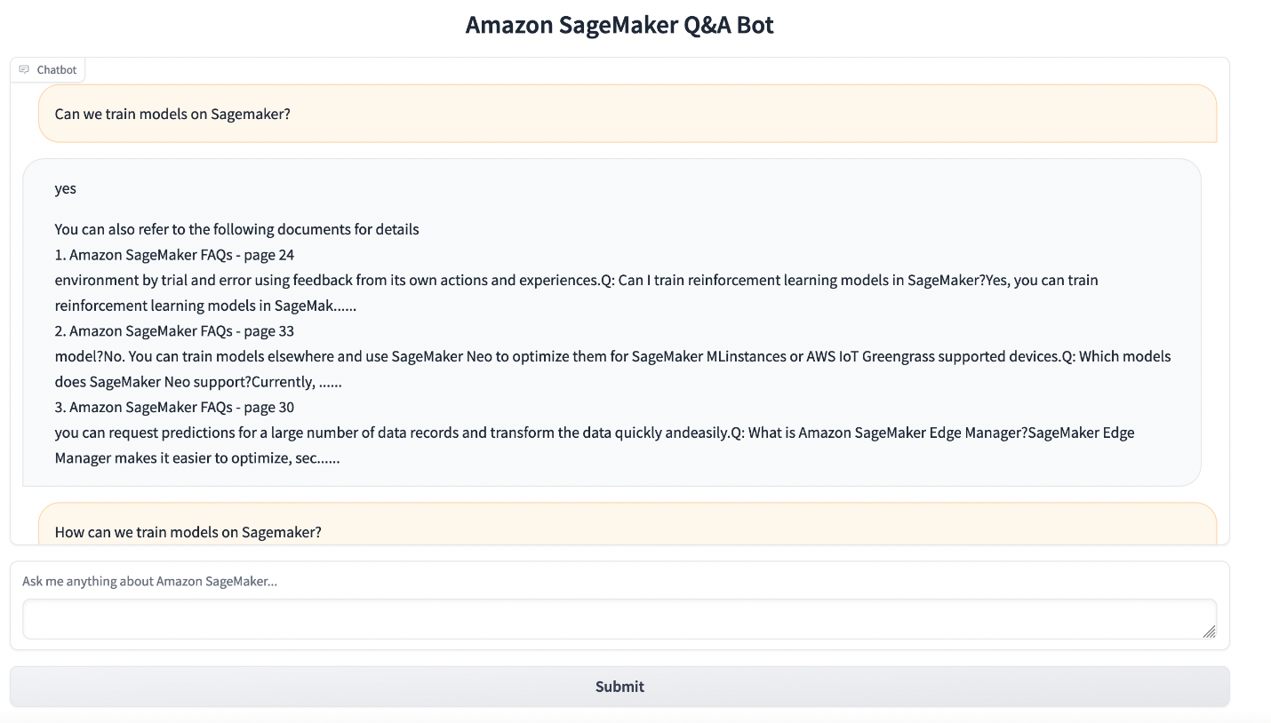 UI and the Chatbot example application to test human-workflow scenario.