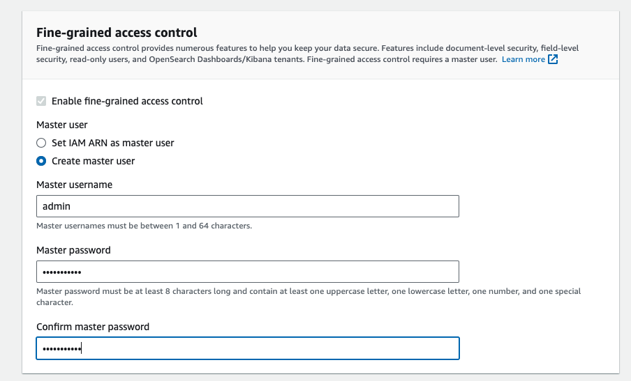 Fine-grained access control