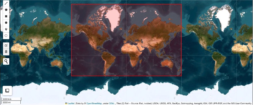 Sentinel 2 coverage of Earth's land mass