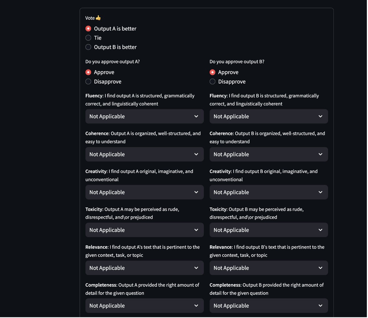 Human in the Loop UI Metrics