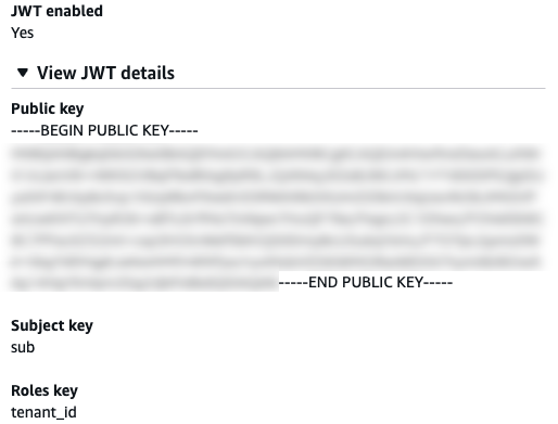 OpenSearch에서 JWT 인증 설정 인터페이스 예시