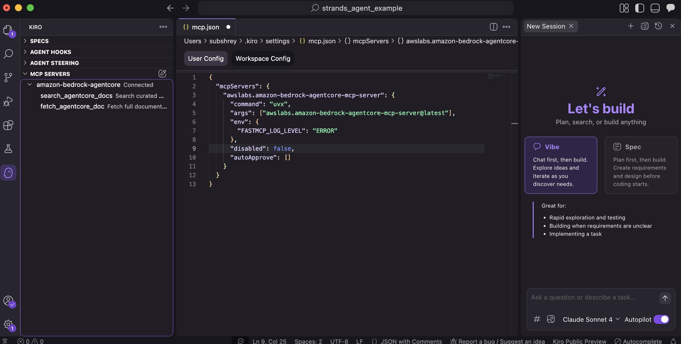 Accelerate development with the Amazon Bedrock AgentCore MCP server