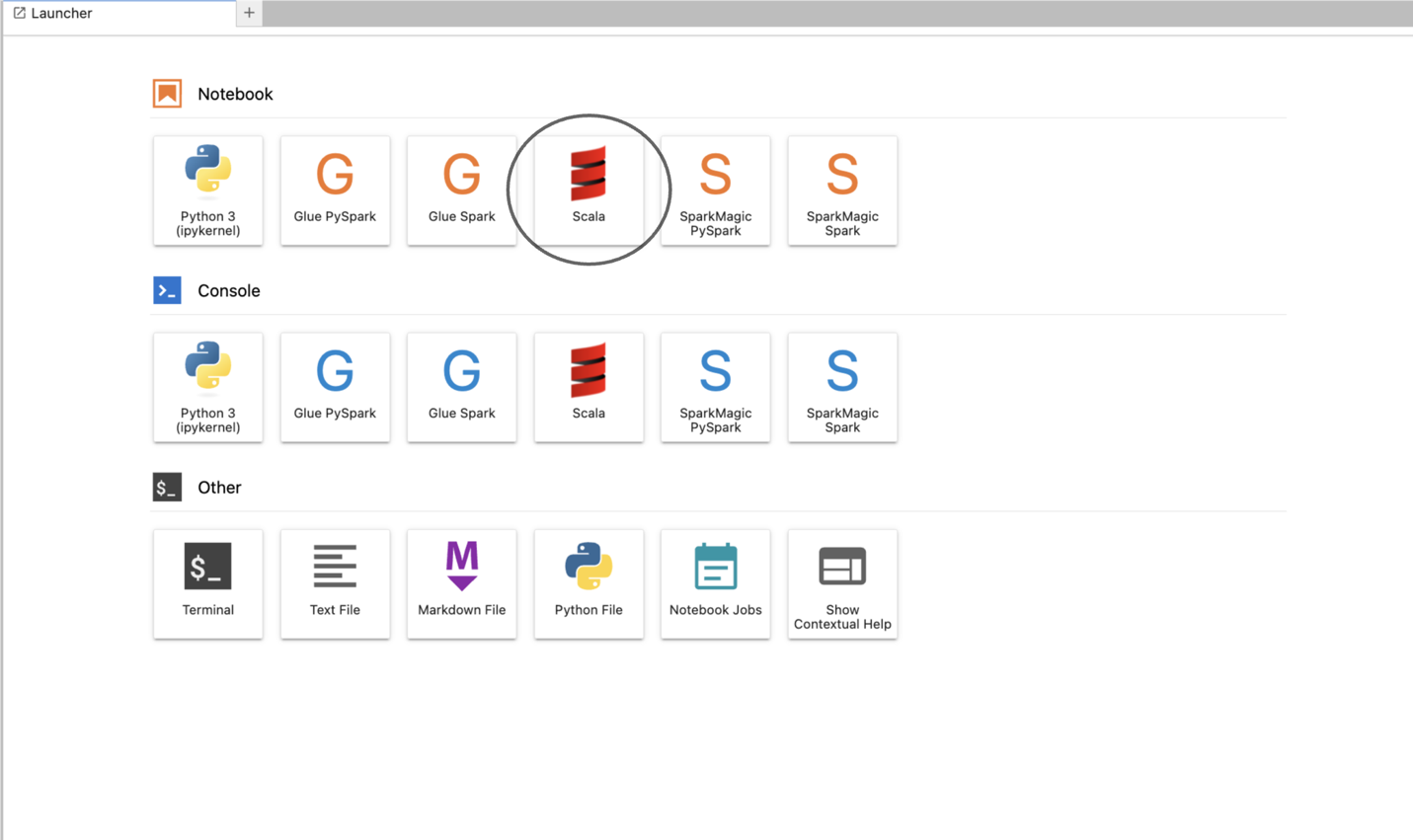 Scala development in Amazon SageMaker Studio with Almond kernel