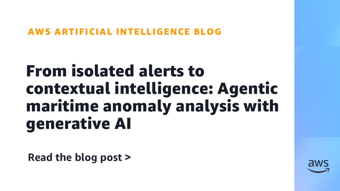 From isolated alerts to contextual intelligence: Agentic maritime anomaly analysis with generative AI