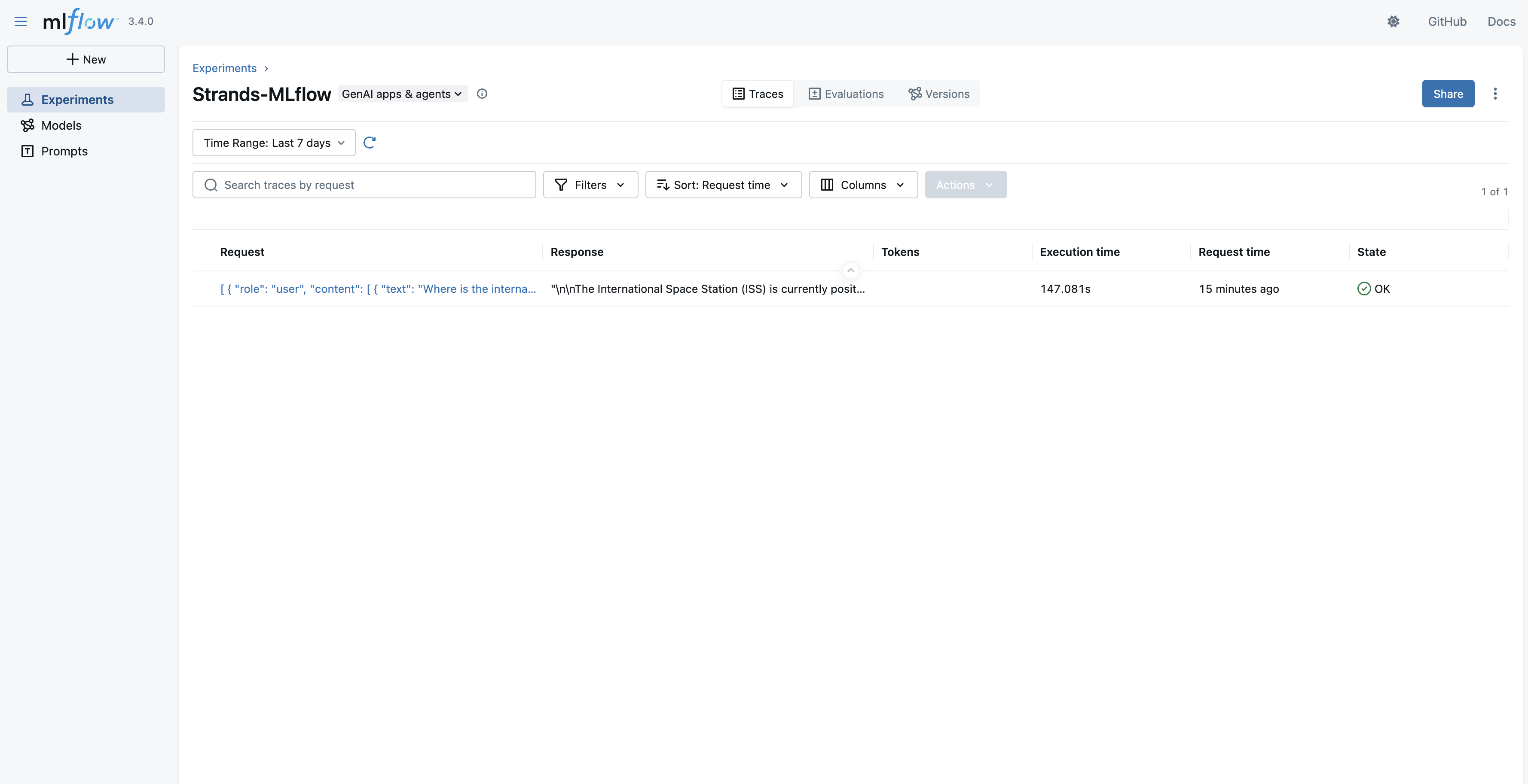 Build AI Agents on SageMaker with MLflow