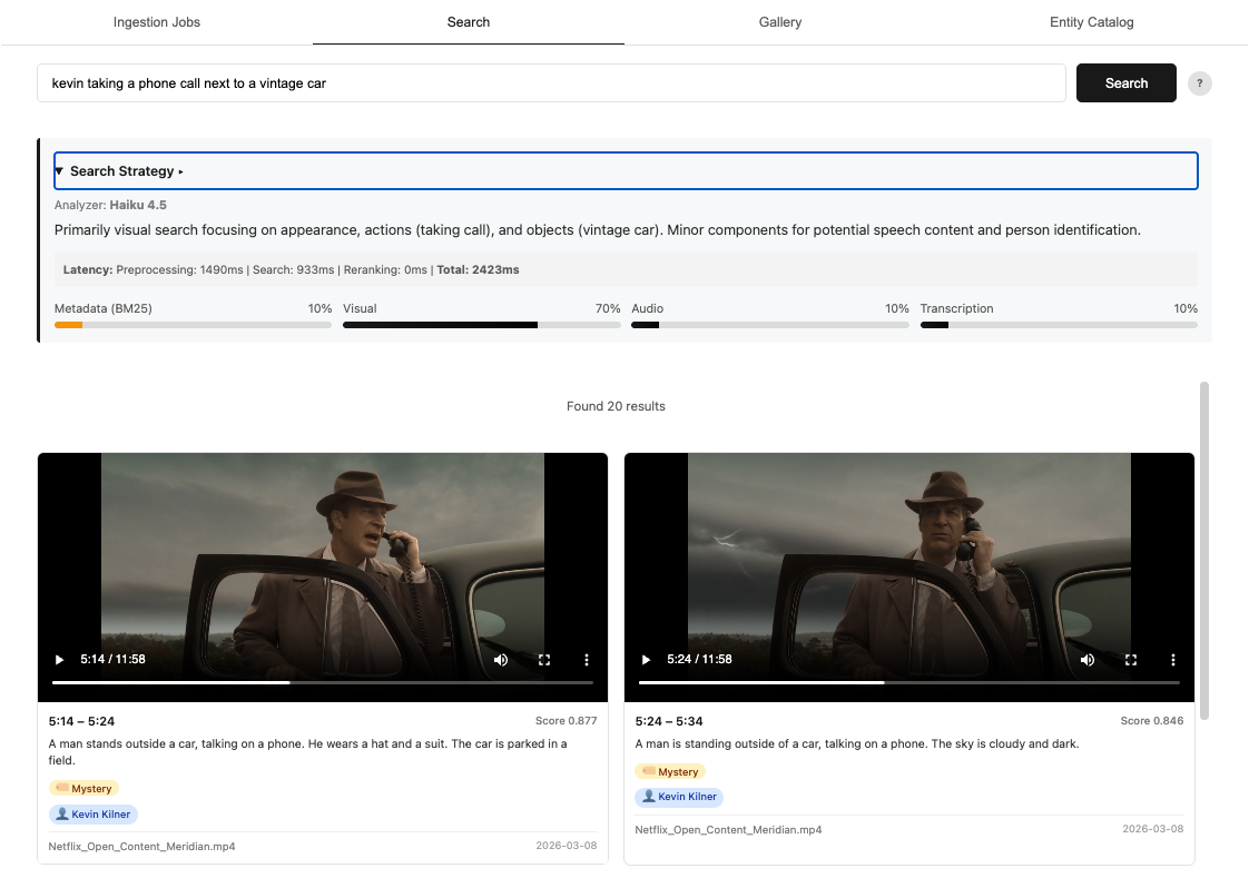 Power video semantic search with Amazon Nova Multimodal Embeddings