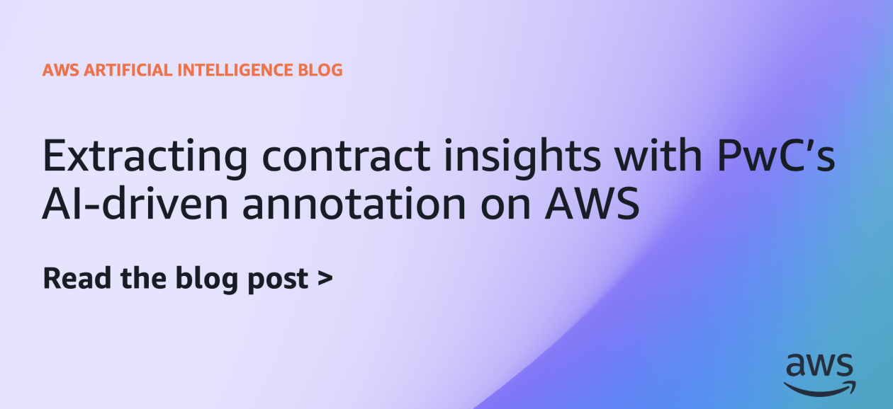 PwC Deploys AI-Driven Annotation Solution on AWS