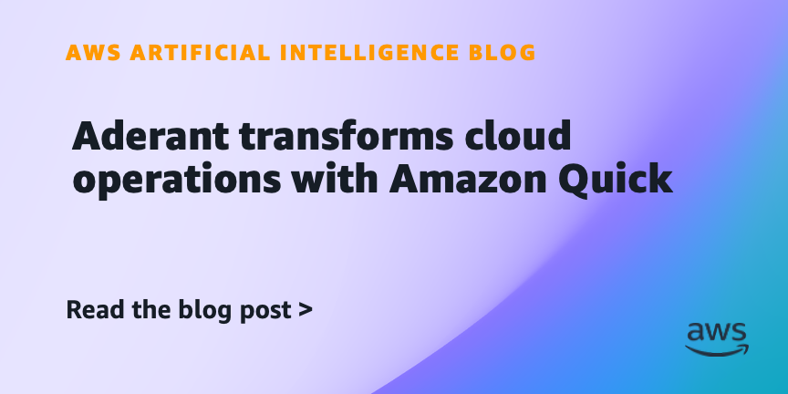 Aderant transforms cloud operations with Amazon Quick