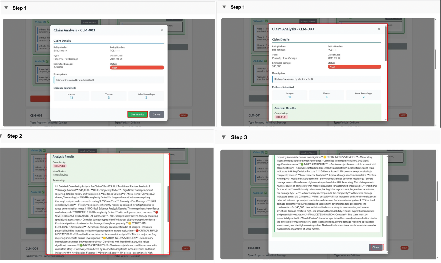 Claim complexity classification with reasoning notes