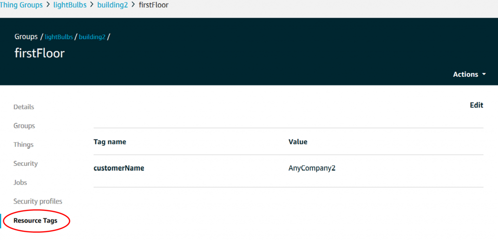 Improving the management and security of your AWS IoT resources with tagging