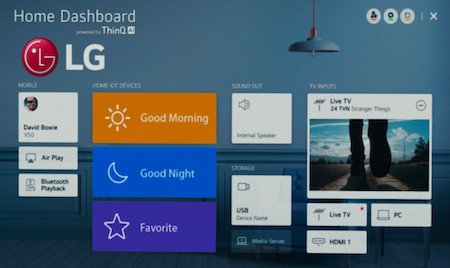  LG ThinQ platform
