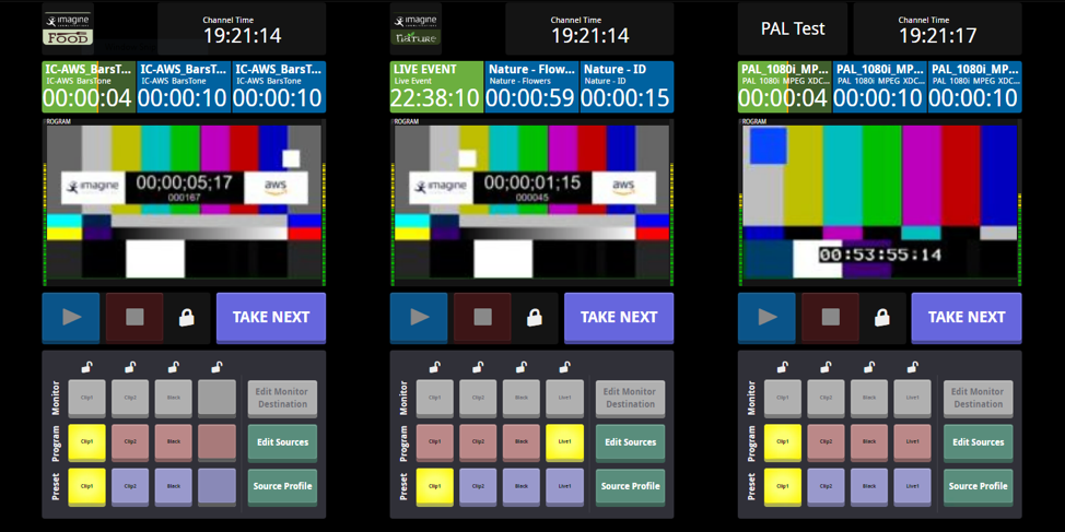 Imagine’s Master Control Panel: A unique “build-your-own” master control UI