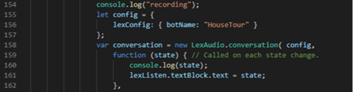 Easier method: Sending and playing-back the audio blob to Amazon Lex using the helper library