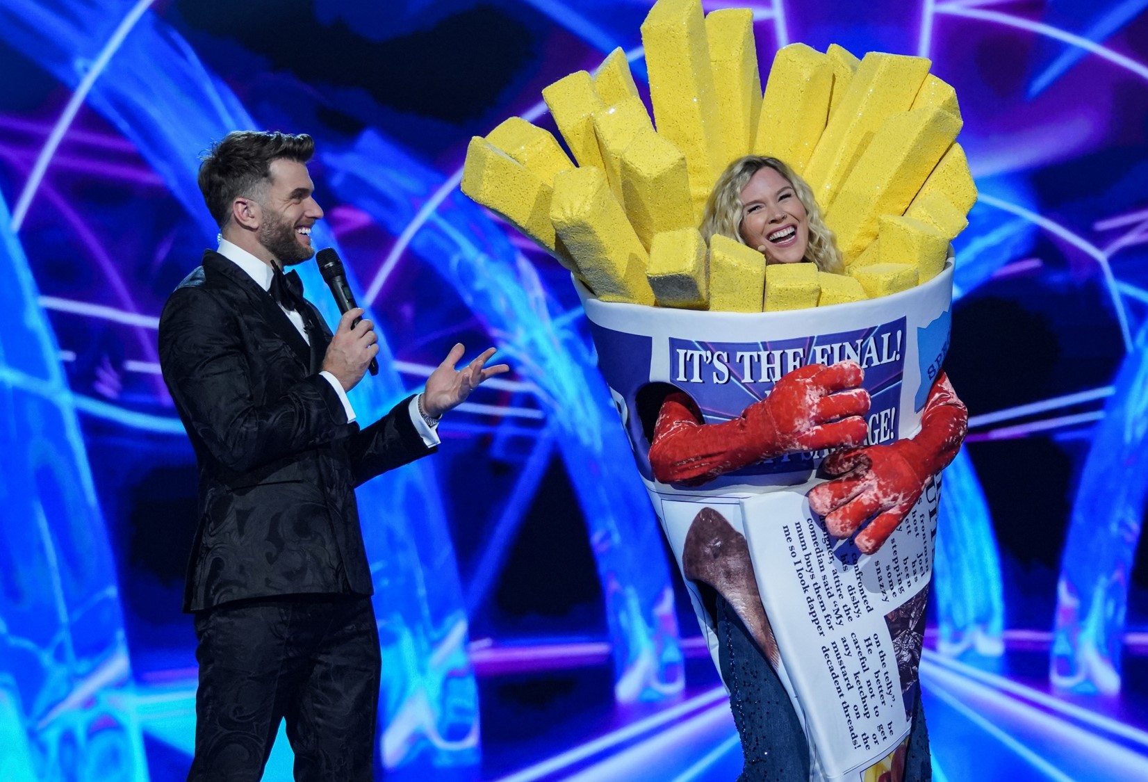 Image from an The Masked Singer