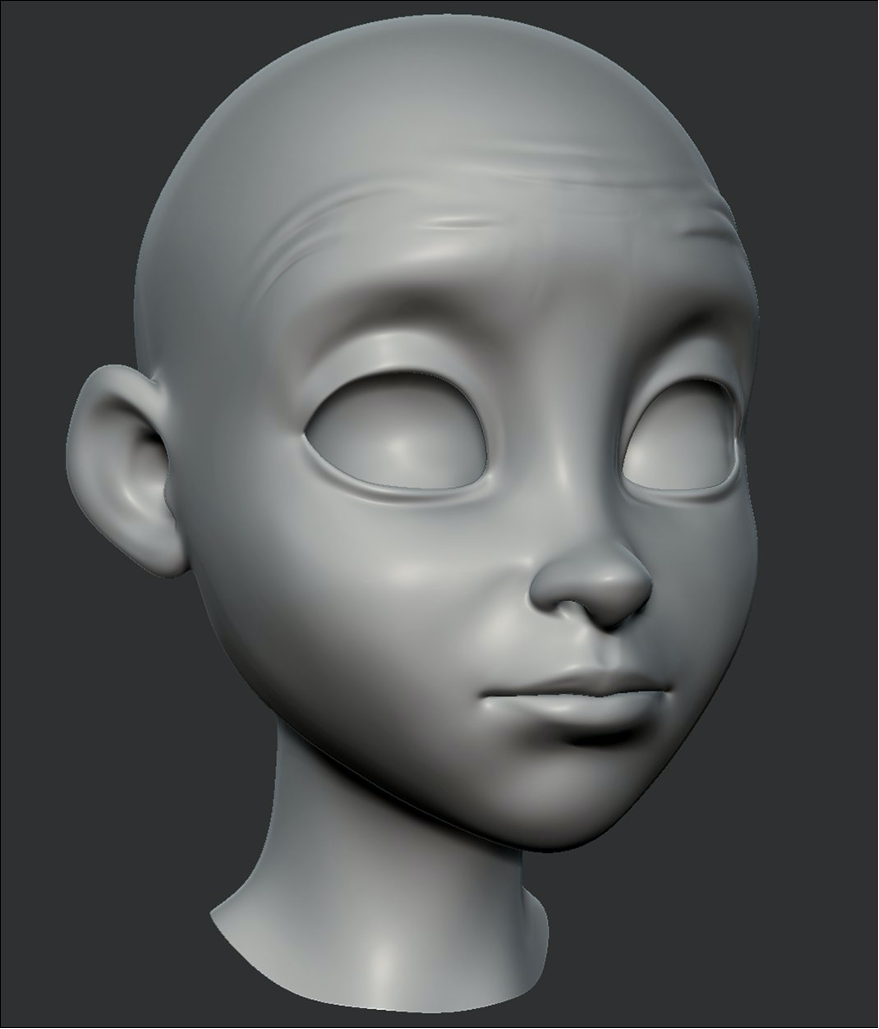 ZBrush - Brows Up