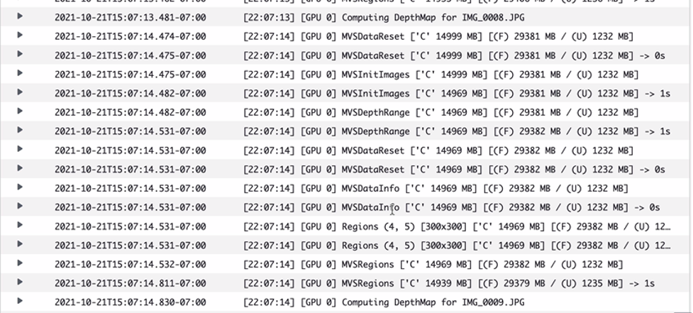 AWS Batch Job Log Stream