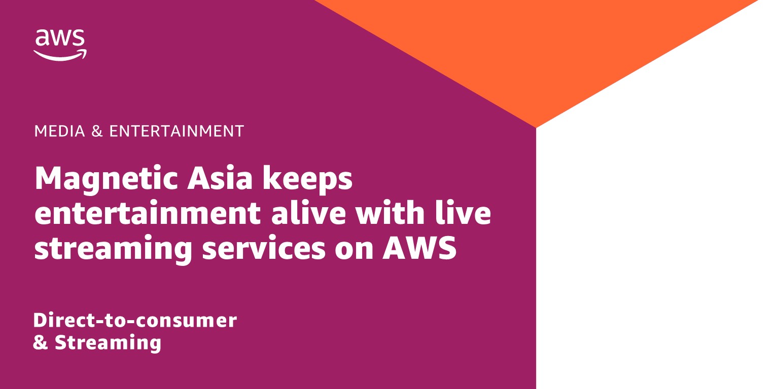 Case Study  AWS for M&E Blog