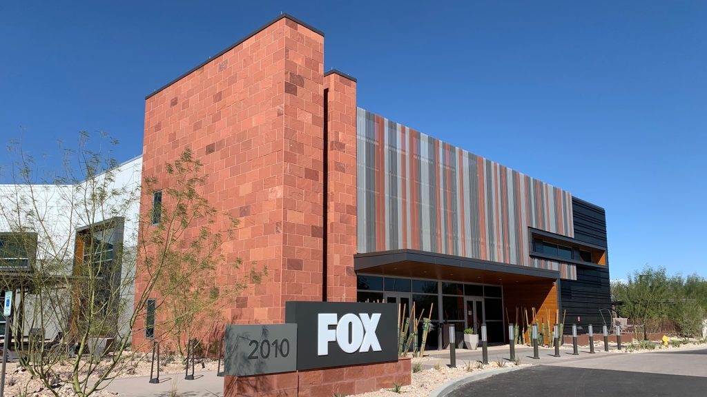 Exterior of FOAX building.