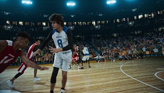 Figure 2 Still from a sporting event video