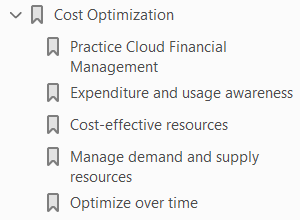 Cost optimization