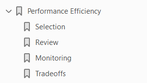 Performance efficiency