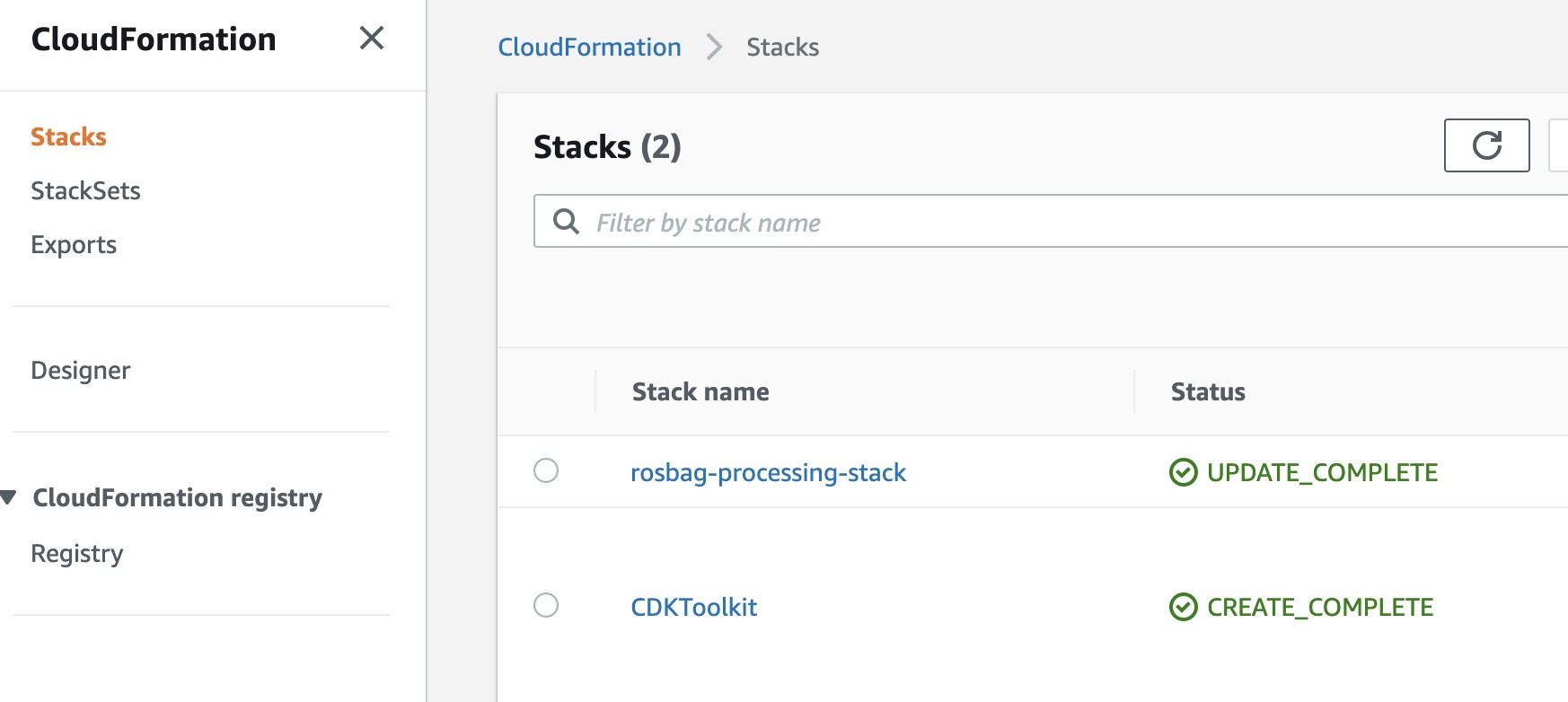 Figure 14 - Cleaning up the CloudFormation Stack