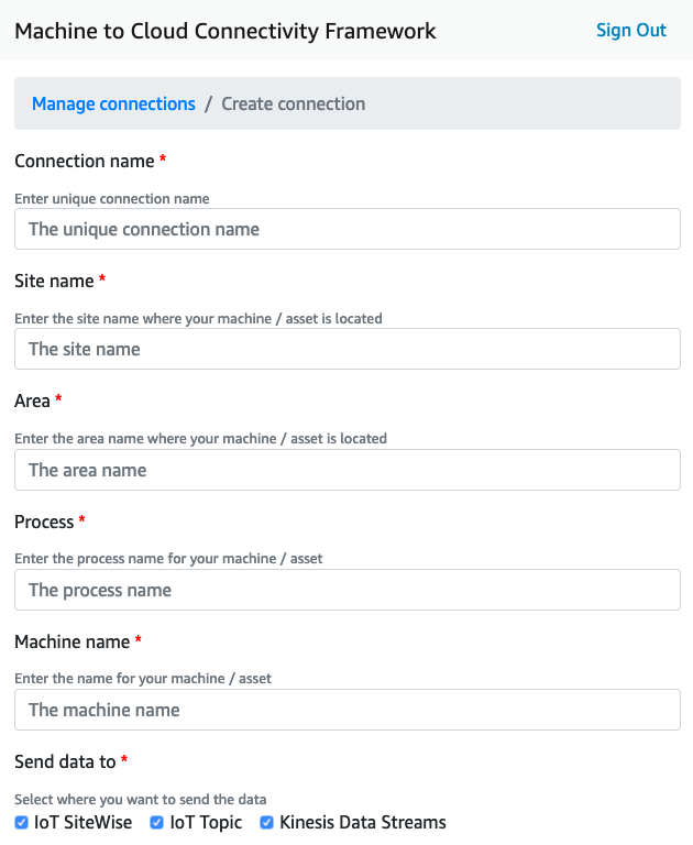 Figure 1. Automatically create and configure connections