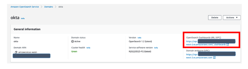 Validating Okta user access with Amazon OpenSearch Service