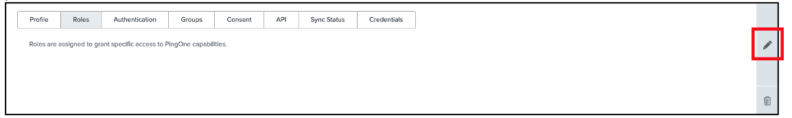 Assigning roles and groups to users in Ping Identity