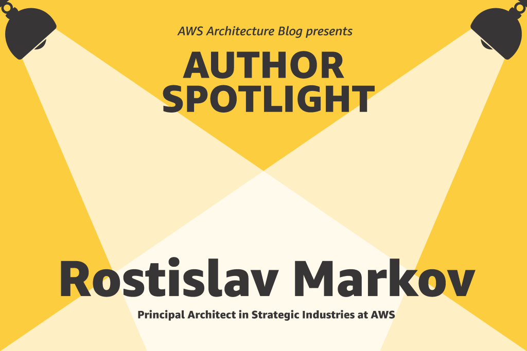 Author spotlight - Rostislav Markov