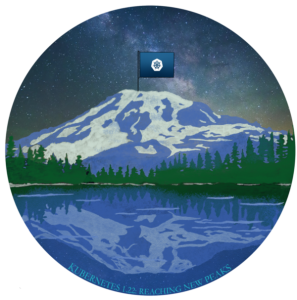 Kubernetes 1.22: Reaching New Peaks logo