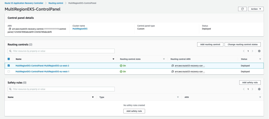 Route 53 ARC: Preparing for failover