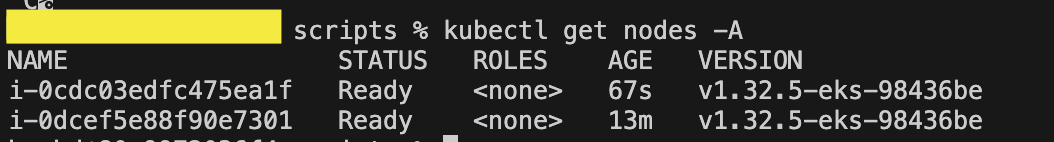 Figure 7: Spot instance node