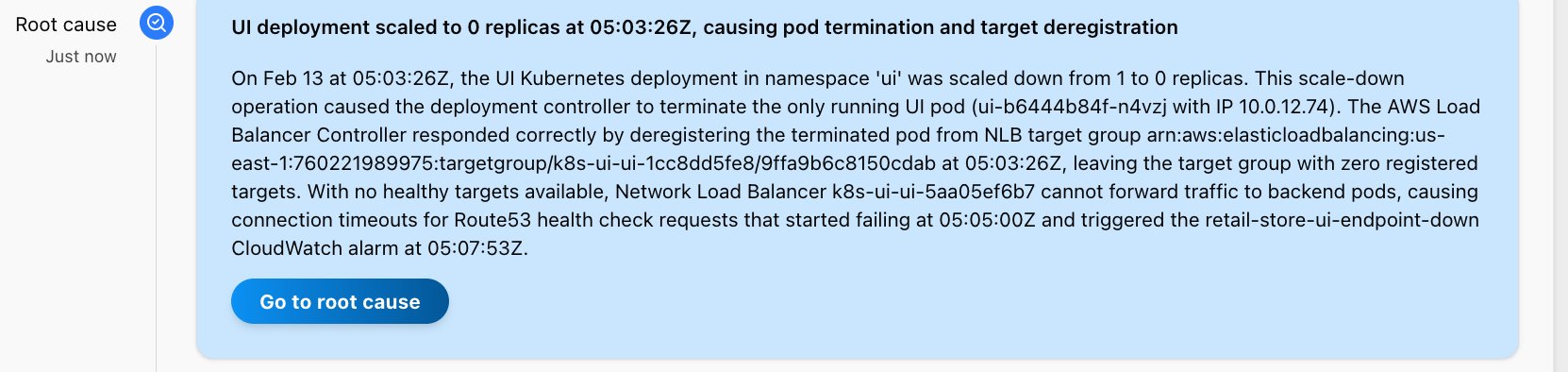 DevOps agent sharing the final root cause