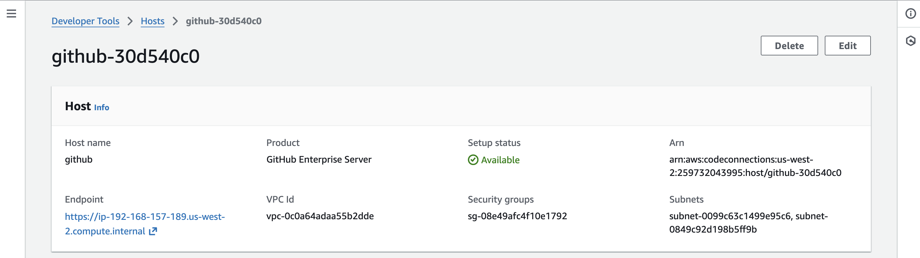 Host dashboard showing the host in Available status